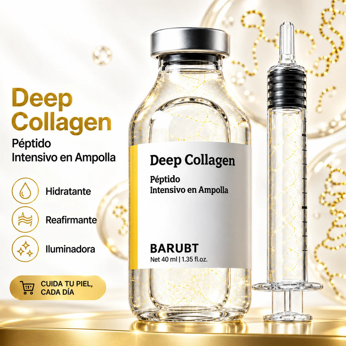 Deep Collagen™ Sérum Coreano Reafirmante